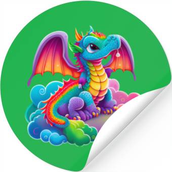 Discover Dragon Sublimation Clipart Stickers