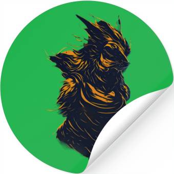 Discover Wolf Human Monster Stickers