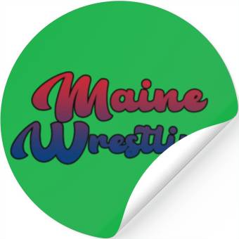 Discover Maine Wrestling Stickers