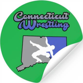 Discover Connecticut Wrestling Stickers
