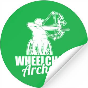 Discover Archery Wheelchair Stickers