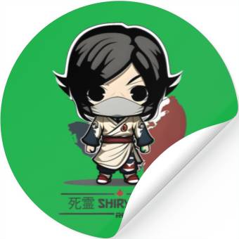 Discover Japan Shiryo Ghost Man Stickers