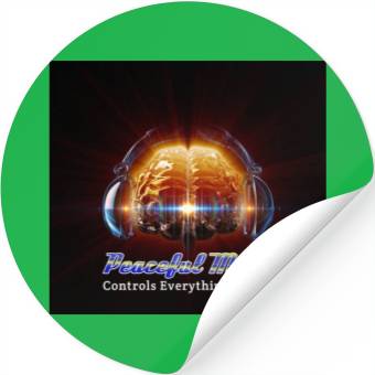 Discover Peaceful Mind Stickers