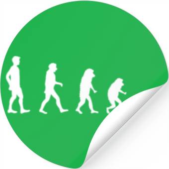 Discover Human to Sheep Evolution Stickers