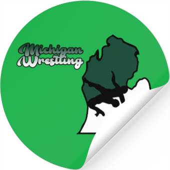 Discover Michigan Wrestling Stickers