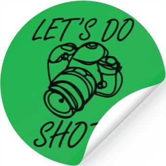 Discover Funny Camera photography quote gift Stickers