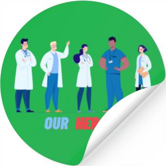 Discover Our heroes Stickers