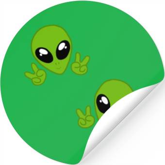Discover cute aliens chibi Stickers