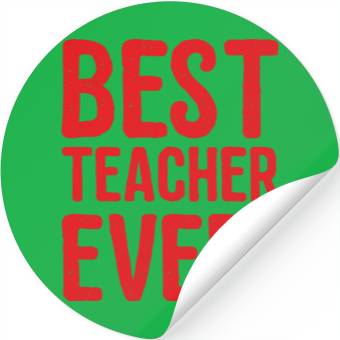 Discover best teacher Stickers