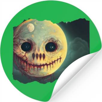 Discover Evil Moon Stickers