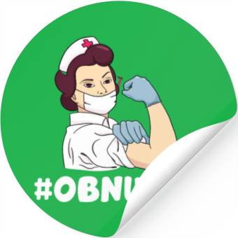 Discover OB Nurse Stickers