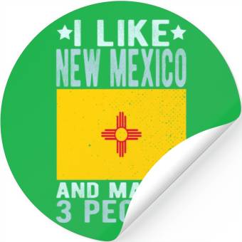 Discover New Mexico Flag US State Stickers