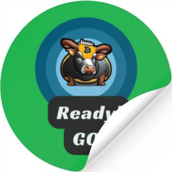 Discover Bitcoin Ready Go Stickers