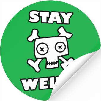 Discover Stay Weird Stickers