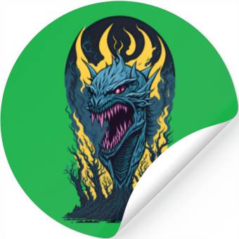 Discover Vampire Dragon1 Stickers