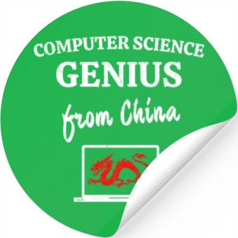 Discover Computer Science Genius From China Admin Stickers