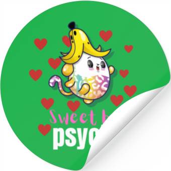 Discover Sweet but psycho cool Stickers