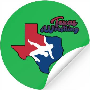 Discover Texas Wrestling Stickers