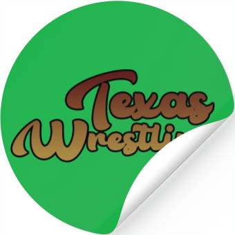 Discover Texas Wrestling Stickers