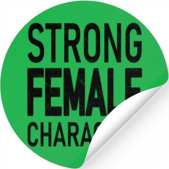 Discover Strong Female Character Stickers