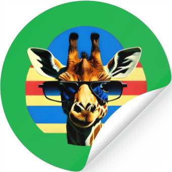 Discover Giraffe Style Stickers