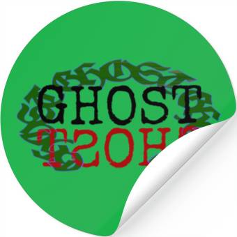 Discover GHOST TITLE Stickers