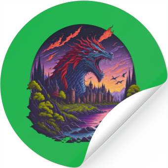 Discover Dragon Stickers
