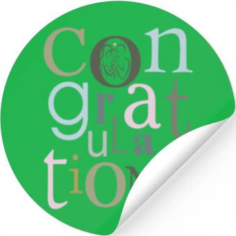 Discover congratulations newborn baby Stickers