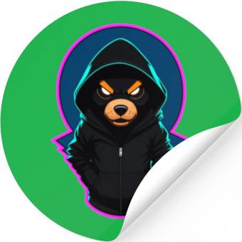Discover Evil Teddy Bear With Stickers