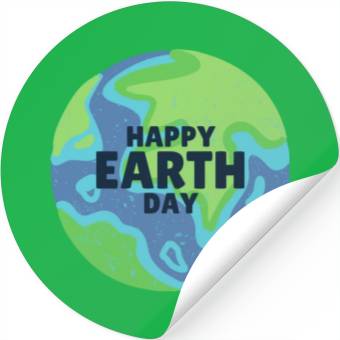 Discover Happy Earth Day Stickers