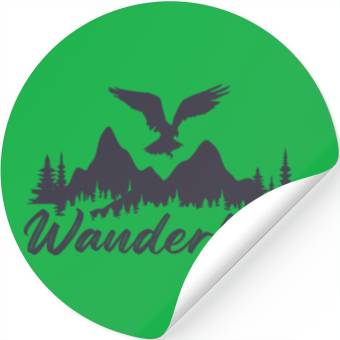 Discover Vacation Explore Holidays World Map Wanderlust 2 Stickers