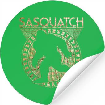 Discover Tribal Sasquatch Stickers