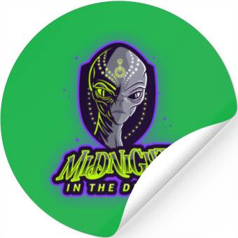 Discover Midnight in the Desert Stickers