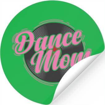 Discover Dance Mom Vinyl Record Music Record Stickers