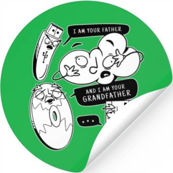 Discover Technology storage joke Stickers