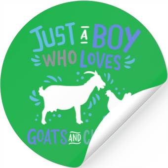 Discover Goat Chicken Farmer Stickers