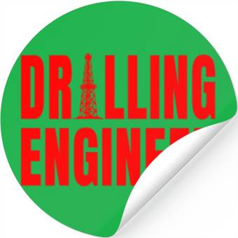 Discover Drilling Engineer Stickers