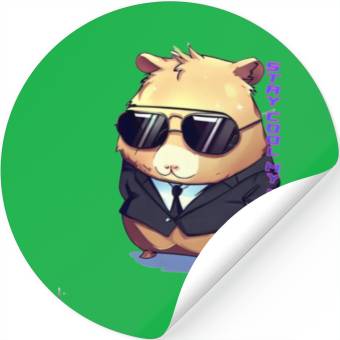 Discover "MASBRO" Capybara Stickers