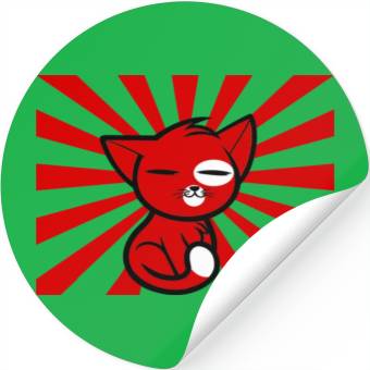 Discover Catt japan Stickers