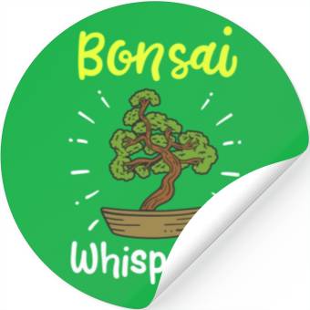 Discover Bonsai Tree Gardener Stickers