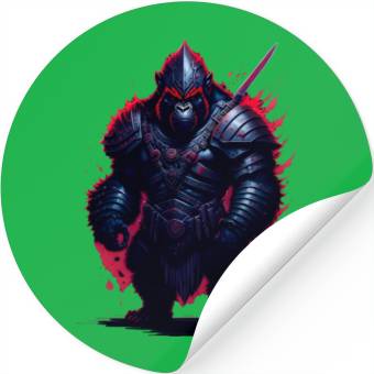 Discover Amazing gorilla warrior Stickers
