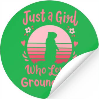 Discover Groundhog Groundhog Lover Stickers
