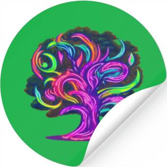 Discover Trippy Tree Stickers