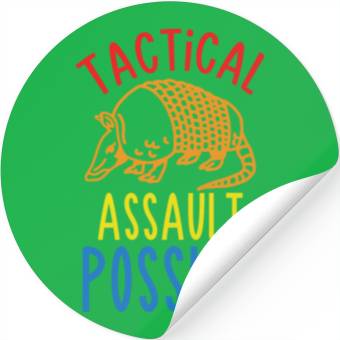 Discover tactical assault possum Stickers