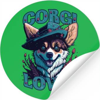 Discover CORGI LOVER Stickers