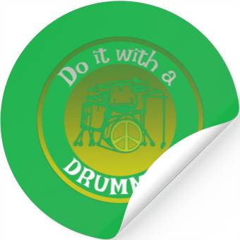 Discover The Drummer Stickers
