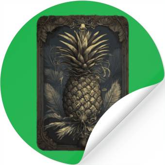 Discover pineapple fruit tarot Stickers