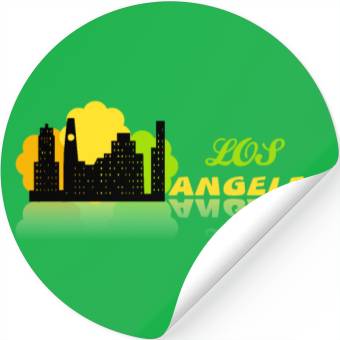 Discover los angeles Stickers