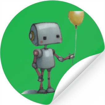 Discover Sad Robot Stickers