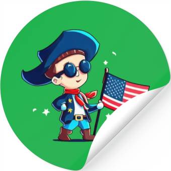 Discover Patriot Day Stickers